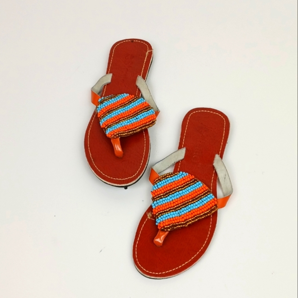 Beaded Slip On Shoes!
